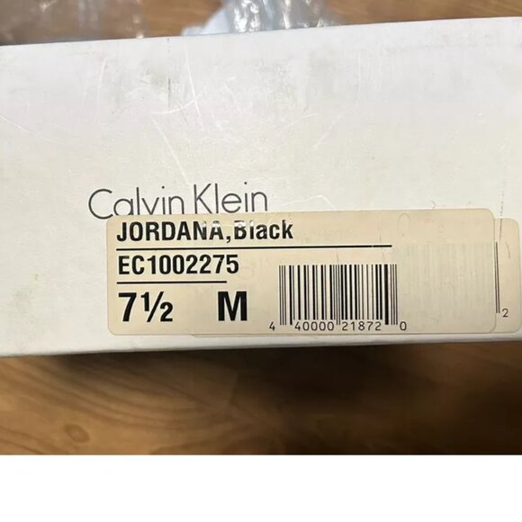 VINTAGE CALVIN KLEIN JORDANA HIGH HEELS SIZE 7.5 EXCELLENT CONDITION LADIES SHOE - Picture 7 of 7